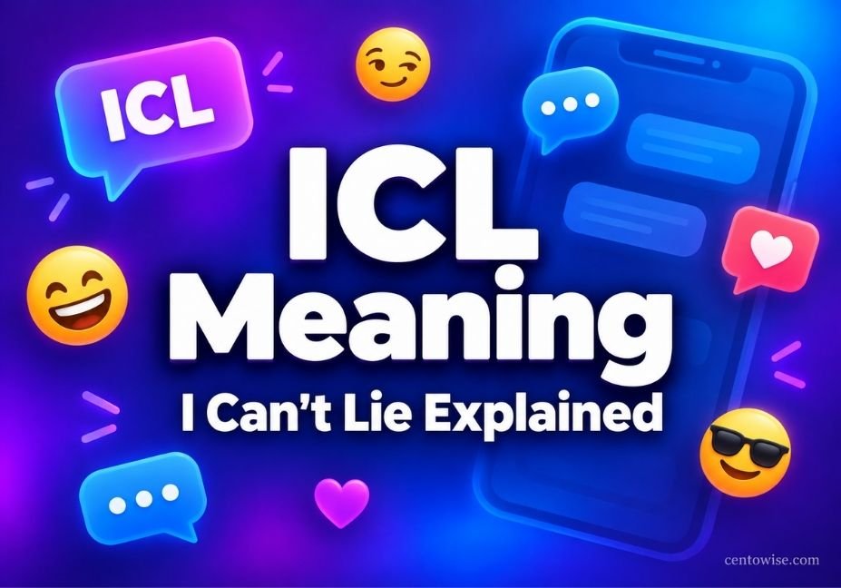 ICL meaning featured image explaining that ICL stands for I can't lie