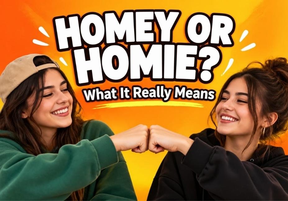 Homey or homie meaning explained with two friends doing a fist bump