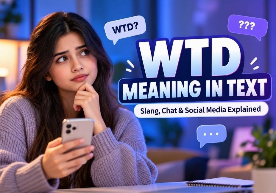 WTD meaning in text explained with smartphone and chat messages