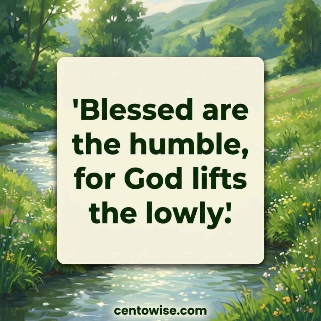 Humility blessing inspired by the spiritual meaning of the name Logan, beside a quiet valley spring.